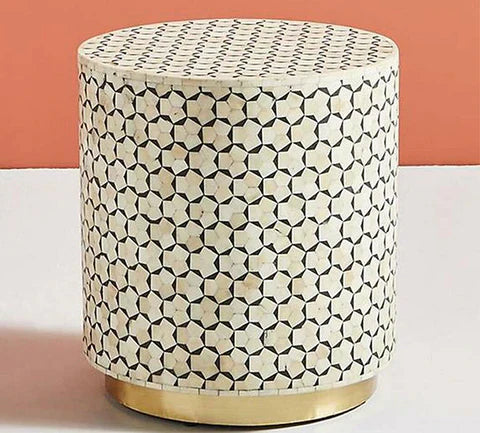 Understanding Bone Inlay End Tables – Materials, Designs and Uses