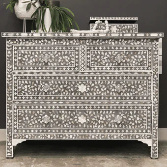 The History & Art Behind Bone Inlay: Why Your Dresser Is More Than Just Furniture