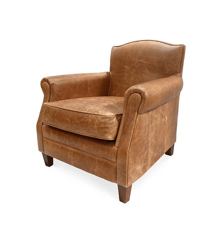 Real Leather Arm Chair