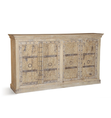 Old Vintage Carved Sideboard / Buffet