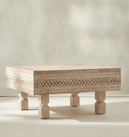 Carved Jodha Coffee Table