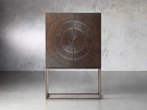 Salma Wooden Bar Cabinet