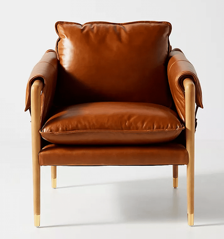 Mirza Leather Chair