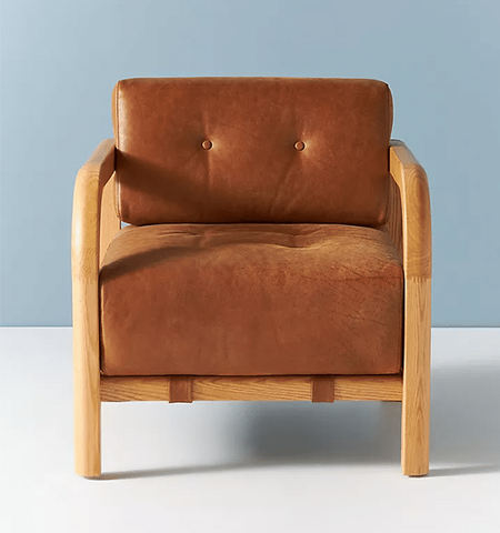 Souraya Leather Armchair