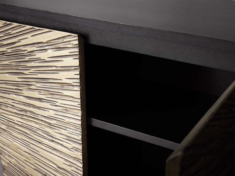 Hinaya Brass Media Cabinet / Sideboard / Entryway Console