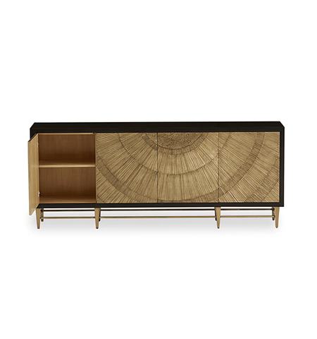 Beaming Brass Sideboard
