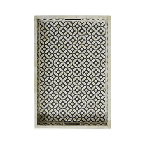 Geometric Bone Inlay Tray