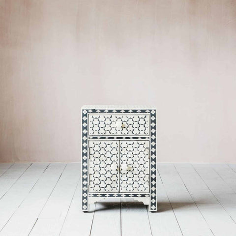 Targua Bedside Bone Inlay