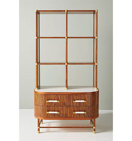 Modern Wooden Storage Shelf