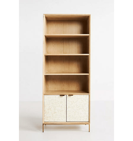 Bone Inlay Fish Scale Book Case