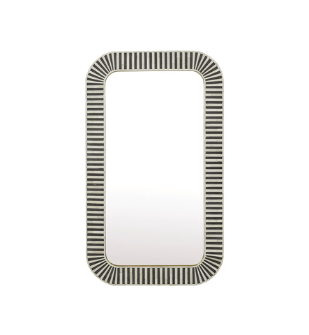 Waterfall Bone Inlay Mirror