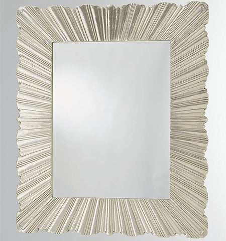 Rumi Starburst German Silver Wall Mirror