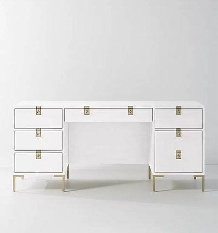 Modern Wooden Executive Desk