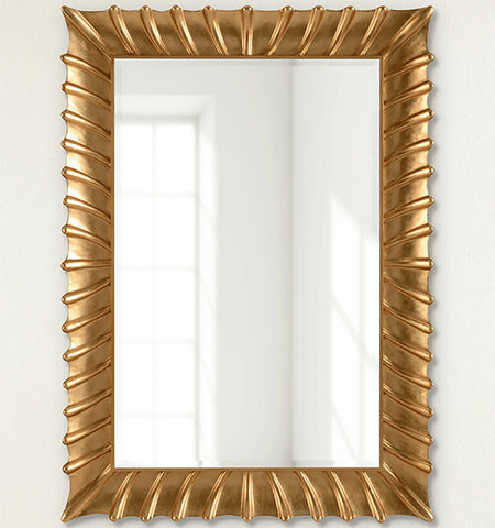 Ramona Brass Wall Mirror