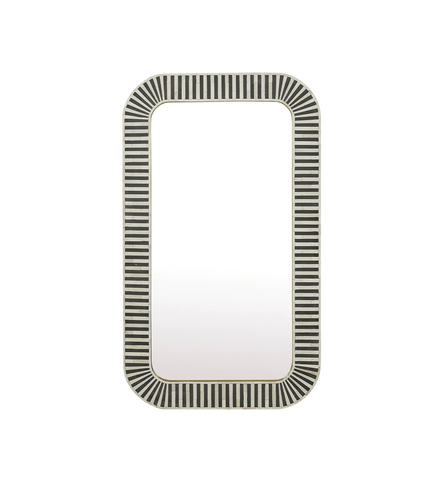 Waterfall Bone Inlay Mirror