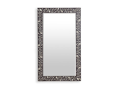 Suhana Bone Inlay Floor Mirror