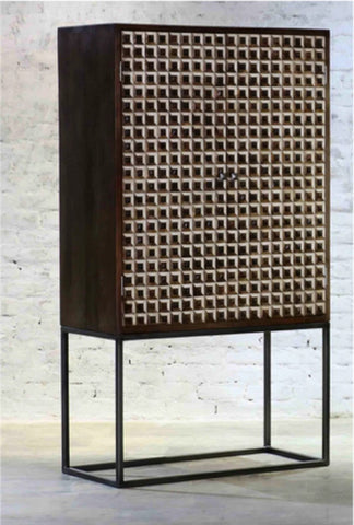 Mahogany Bar Cabinet